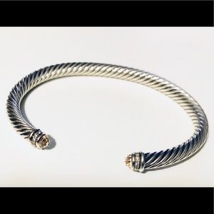 ⚡️SALE⚡️! DY Morganite & Diamond Cable cuff